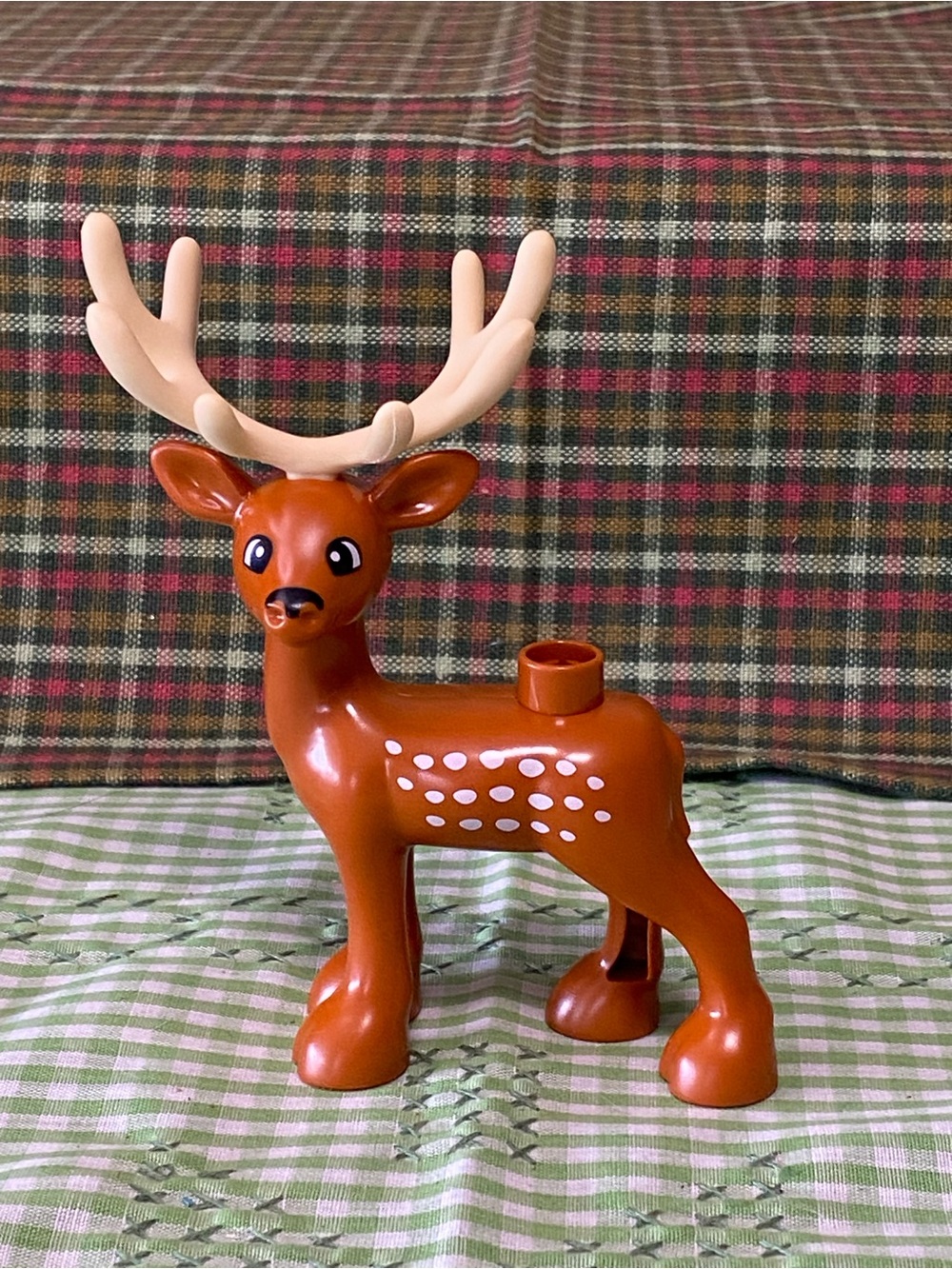 Lego Duplo buck deer figure (D-2)